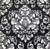 Serwetki Czarno Białe Ornament 33x33cm 20szt.