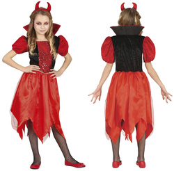 Kostium Strój Diablica Diabeł Halloween 3-4 lata
