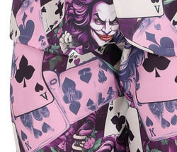 Kostium Strój Joker Pokerzysta Komik Gangster, M