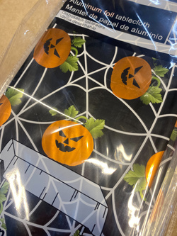 Obrus Foliowy DYNIA Halloween Party 137x274cm