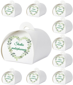 Pudełeczka Słodkie Podziękowanie SERCE 10szt.