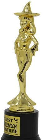 Statuetka Najlepszy Kostium CZAROWNICA Halloween