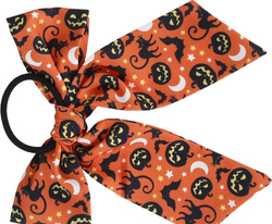 KOKARDA Gumka do Włosów Pomarańczowa Halloween