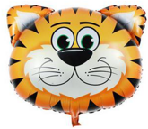 Balon foliowy Tygrys, 69x75cm, 1szt.