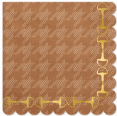 Serwetki Papierowe Strzemiona Konie 33x33cm 12szt.