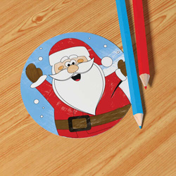 Zestaw zrób to sam z otwieraną bombką i kolorowank