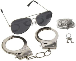 Zestaw Akcesoria POLICJANTA Policja Karnawał 3el.