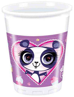 Kubeczki „Littlest Pet Shop” 200ml, 8szt