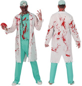 Strój Kostium Doktor LEKARZ Zombie Halloween XL