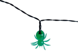 Girlanda z Diodami LED Zielone PAJĄKI Świecąca