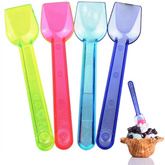 Łopatki Łyżeczki do Lodów KOLOROWE Neon 500szt.