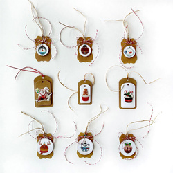 Papier Ozdobny Kraft Sztywny A4 Zestaw 20 arkuszy