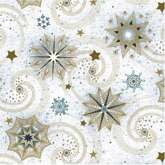 Serwetki Świąteczne GWIAZDKI 33x33cm 20szt.