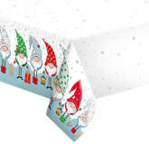 Obrus Papierowy Świąteczny SKRZATY Gnomy 120x180cm