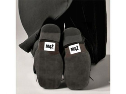 Naklejki na buty Mąż 2 szt.