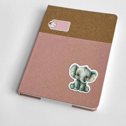 Naklejki na Rolce Etykiety SŁODKIE ZWIERZAKI 100sz