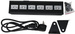 Lampa LED Ultrafioletowa Czarnym Światłem UV 6x3W