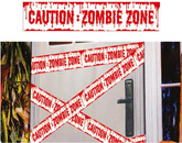 Taśma Ostrzegawcza Krew ZOMBIE ZONE! Halloween 6m