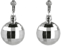 Zestaw Disco Lata 80 Srebrny 5el.