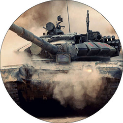 Opłatek tortowy 29 cm, Wojsko 1szt.