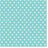 Serwetki BŁĘKITNE KROPKI, 33x33cm, 20szt, 1op