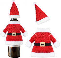 Pokrowiec Ubranko Etui na Butelkę MIKOŁAJ 30x24cm