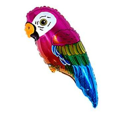 Balon foliowy 14" Super Parrot - Papuga 1 szt.