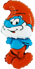 Balon Foliowy Papa Smerf Smerfy 106x53cm