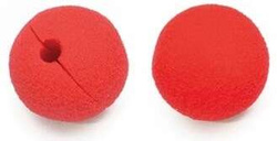 Nos Klauna KLAUN Piankowy z Gąbki Czerwony 5cm