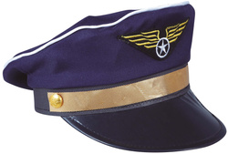 Czapka PILOTA Pilotka Kapitan Samolotu Dziecięca
