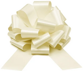 Kokarda Dekoracyjna Ściągana ZŁAMANA BIEL 30 cm