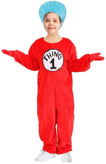 Kostium Strój Czerwony Śmieszek Klaun 110/120 cm