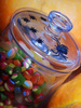 Konfetti "Pająki" Halloween, 15g, 1op.