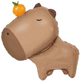 Balon Foliowy KAPIBARA Capibara Pomarańcza 55cm