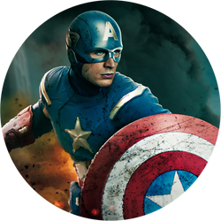 Opłatek tortowy 29 cm, Avengers 1 szt.