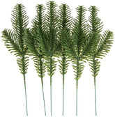 Gałązki Sosny Zielone 26 cm, 6 szt.