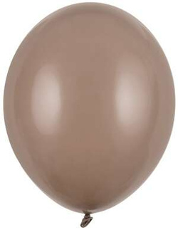 Balony St. 12cm (5") Pastel Brązowe, 25szt.