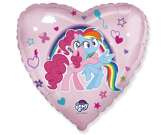 Balon foliowy 18 cali FX - My little Pony Uścisk