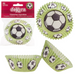 Papilotki Foremki do Muffinek PIŁKA NOŻNA 25szt.