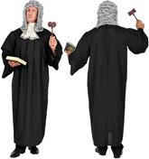 Kostium Strój Sędziego SĘDZIA Toga Żabot XL/XXL