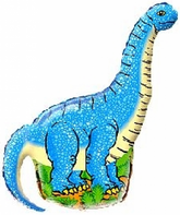 Balon foliowy 14" FX - "Dinosaur - Diplodocus"