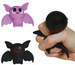 Antystresowy Gumowy NIETOPERZ Fiolet Halloween 9cm