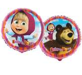 Balon foliowy 18" - Masha i Niedźwiedź