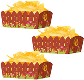 Pudełka na Chipsy Przekąski KONIKI Urodziny 3szt.