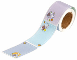 Naklejki na Rolce Etykiety KOSMOS 4,5x2,5cm 100szt