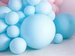 Balon okrągły 60 cm, Pastel Light Blue, 1 szt.