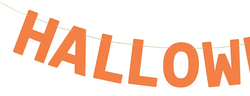 Baner Halloween, 2,5 m, pomarańczowy