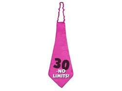 Krawat "30 - NO LIMITS!", 1 szt.
