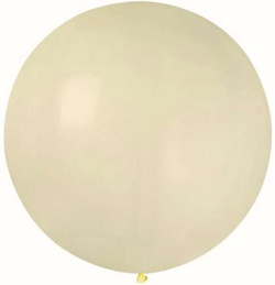 Balon G220 pastel kula 0,75m - kość słoniowa 59