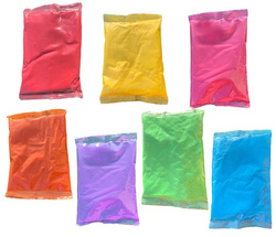 Proszek Holi Heart, mix kolorów, 7 szt.